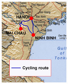 BIKING HIDDEN PATHS OF MAI CHAU & NINH BINH